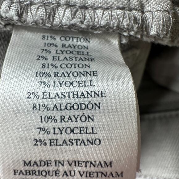 Faherty Stretch Terry 5-Pocket Pant Men’s 32 x 32 Gray Classic Straight Leg - Picture 6 of 10